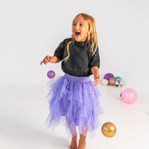 Мяч Рататам (Ratatam) "Блестки", золото c блестками, 22 см